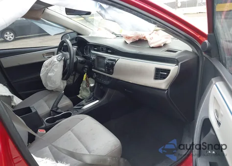 2016 Toyota Corolla Le z USA, uszkodzony, nr VIN 2T1BURHEXGC585574